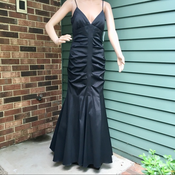 Black Flamenco Style Evening Dresses